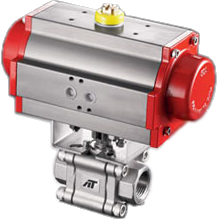 A-T Controls Automated Ball Valve, F8R Series